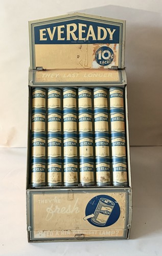 Vintage tin eveready 950 - tin,