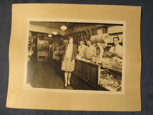 1920s girl butcher - girl, shop
